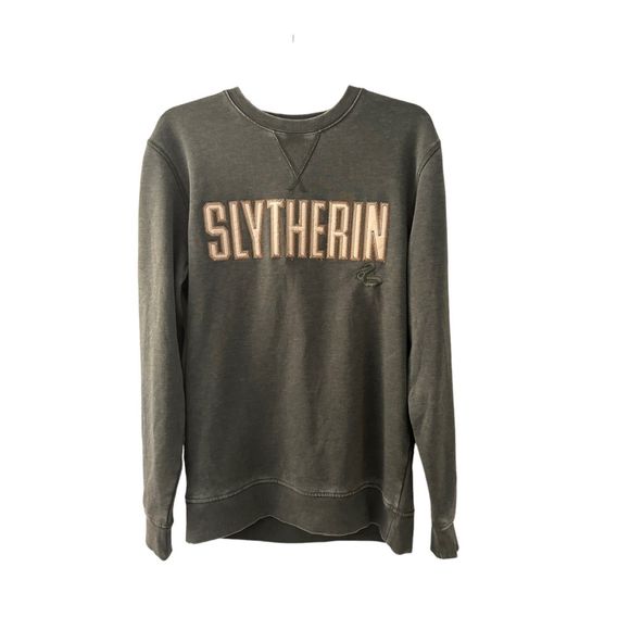 Warner Bros Studio Tour Harry Potter Slytherin Sweatshirt Size S NWT